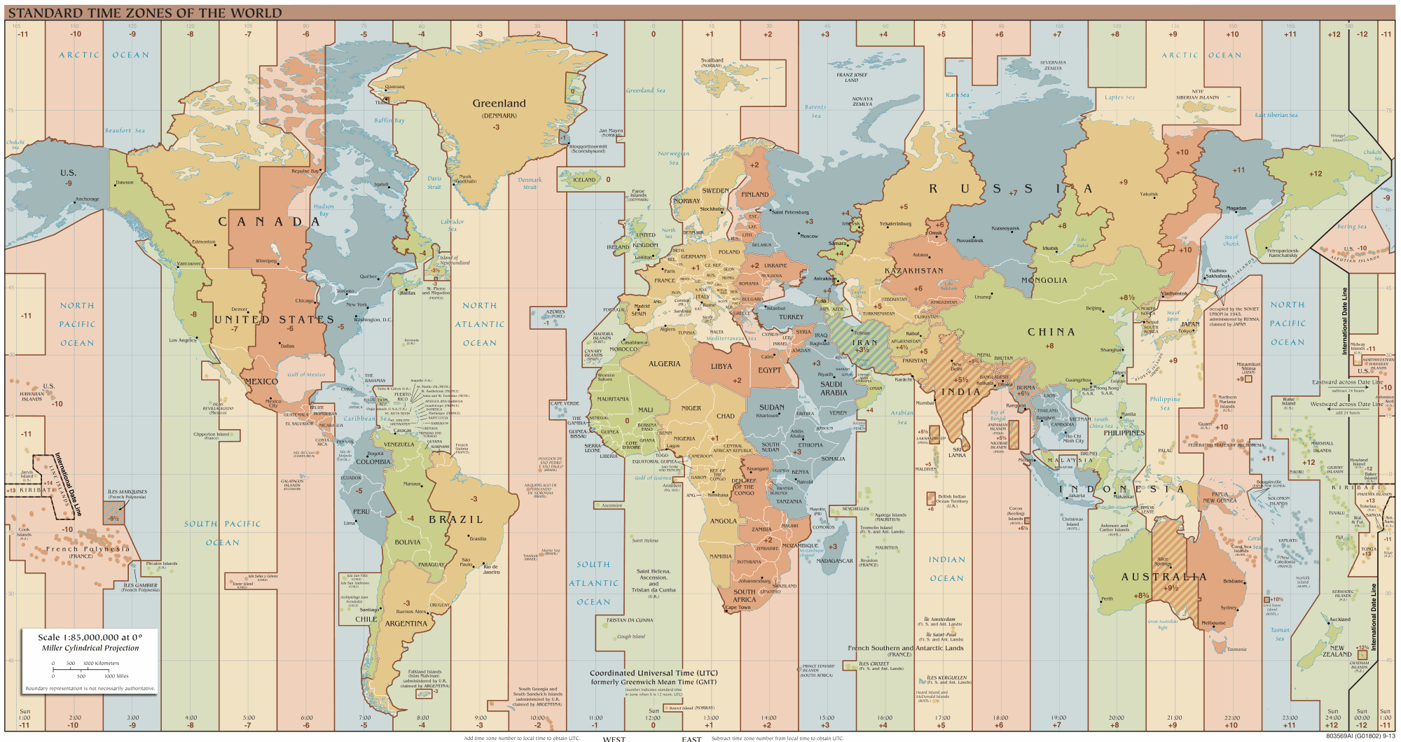 Time Zones.